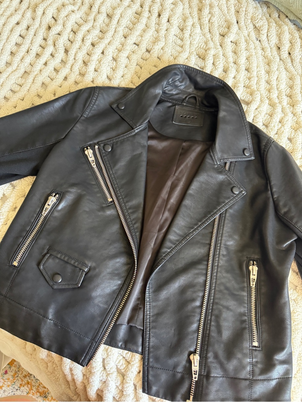 Classic Black Leather Jacket